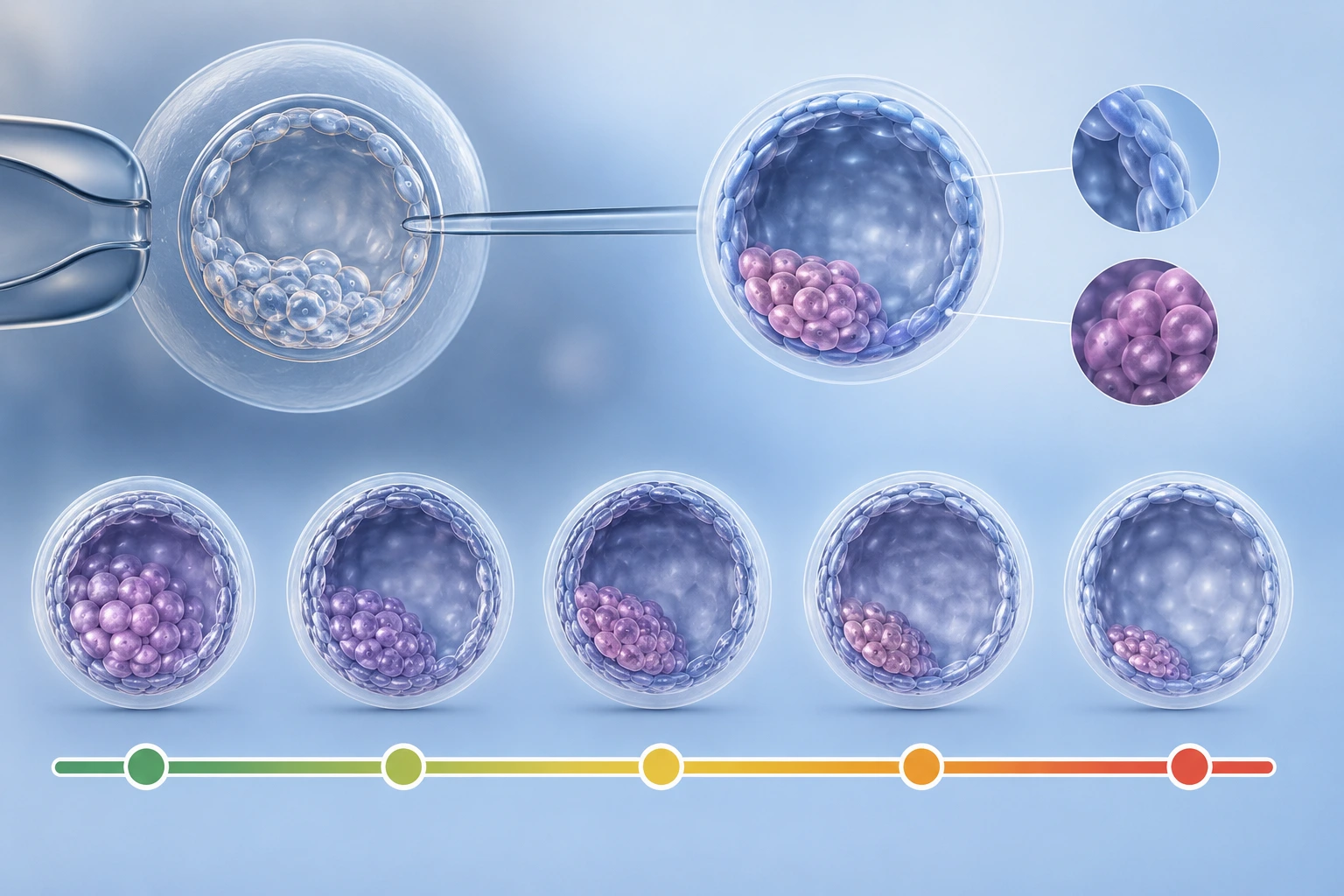 Visual Guide: What Does a Blastocyst Look Like (Grading)